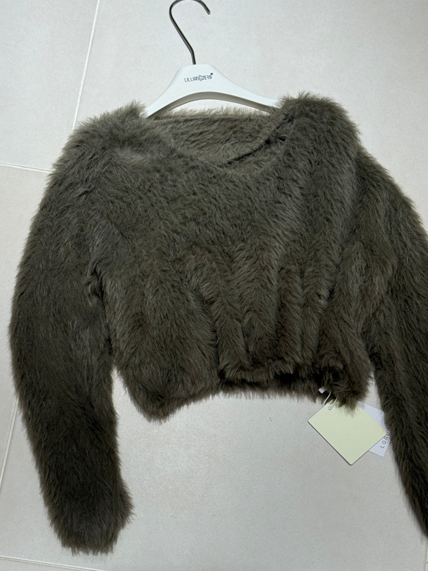 Faux Fur Sweater