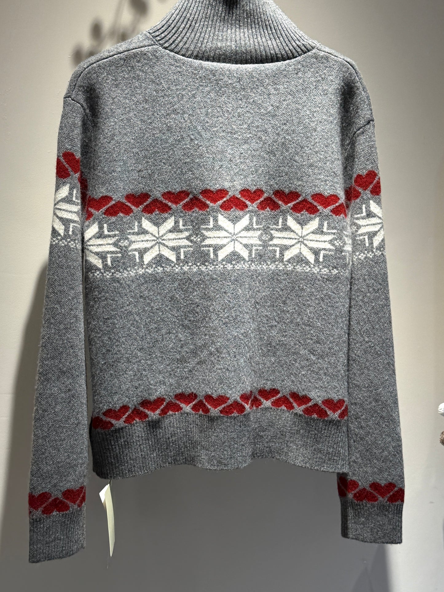 Ruffled Knit Cardigan