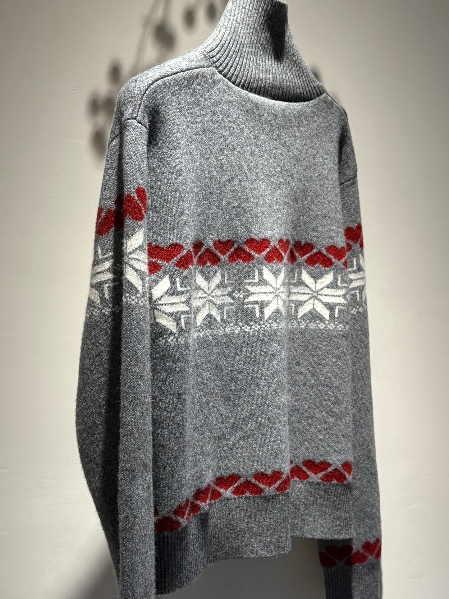 Ruffled Knit Cardigan