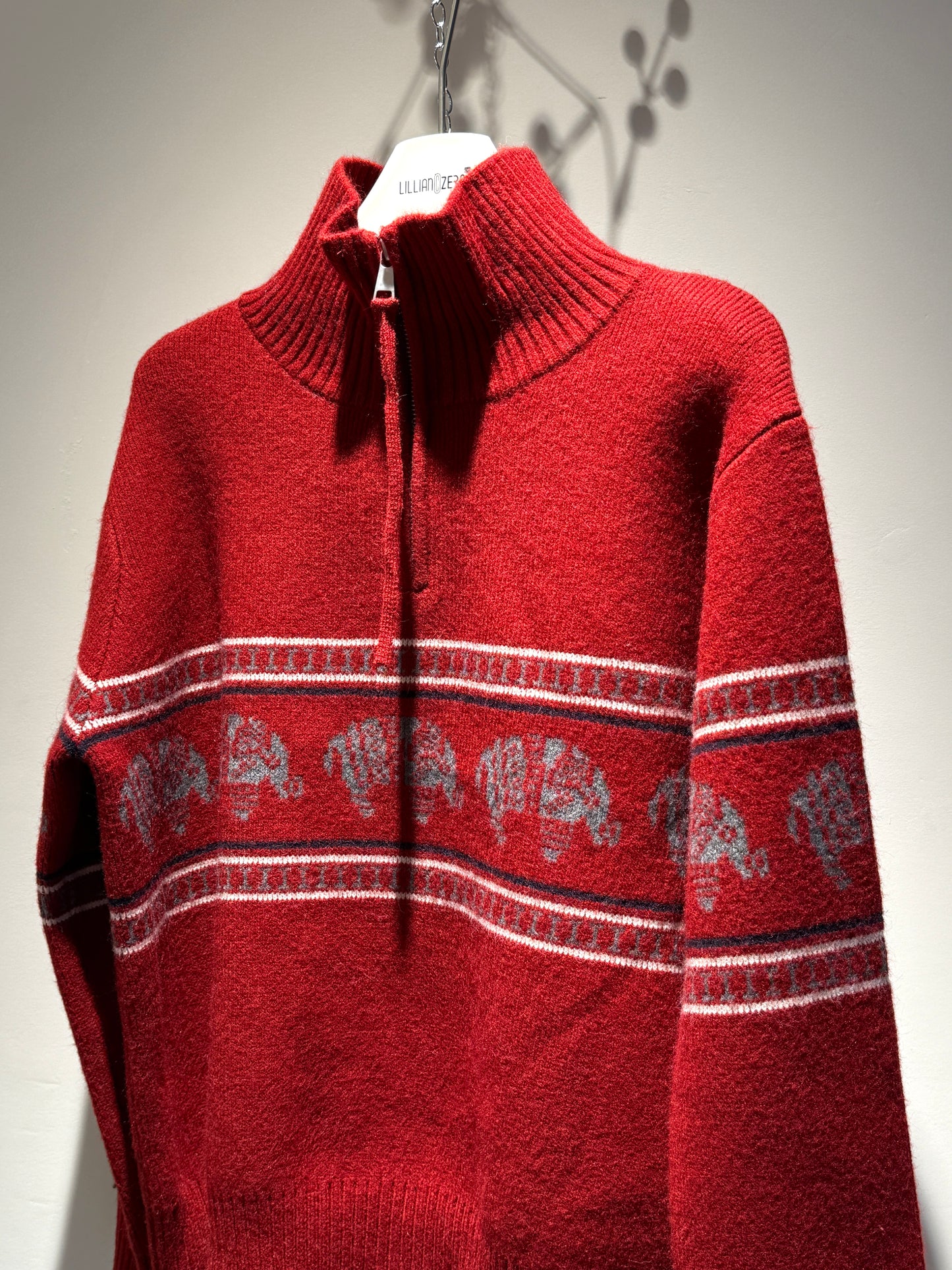 Ruffled Knit Cardigan