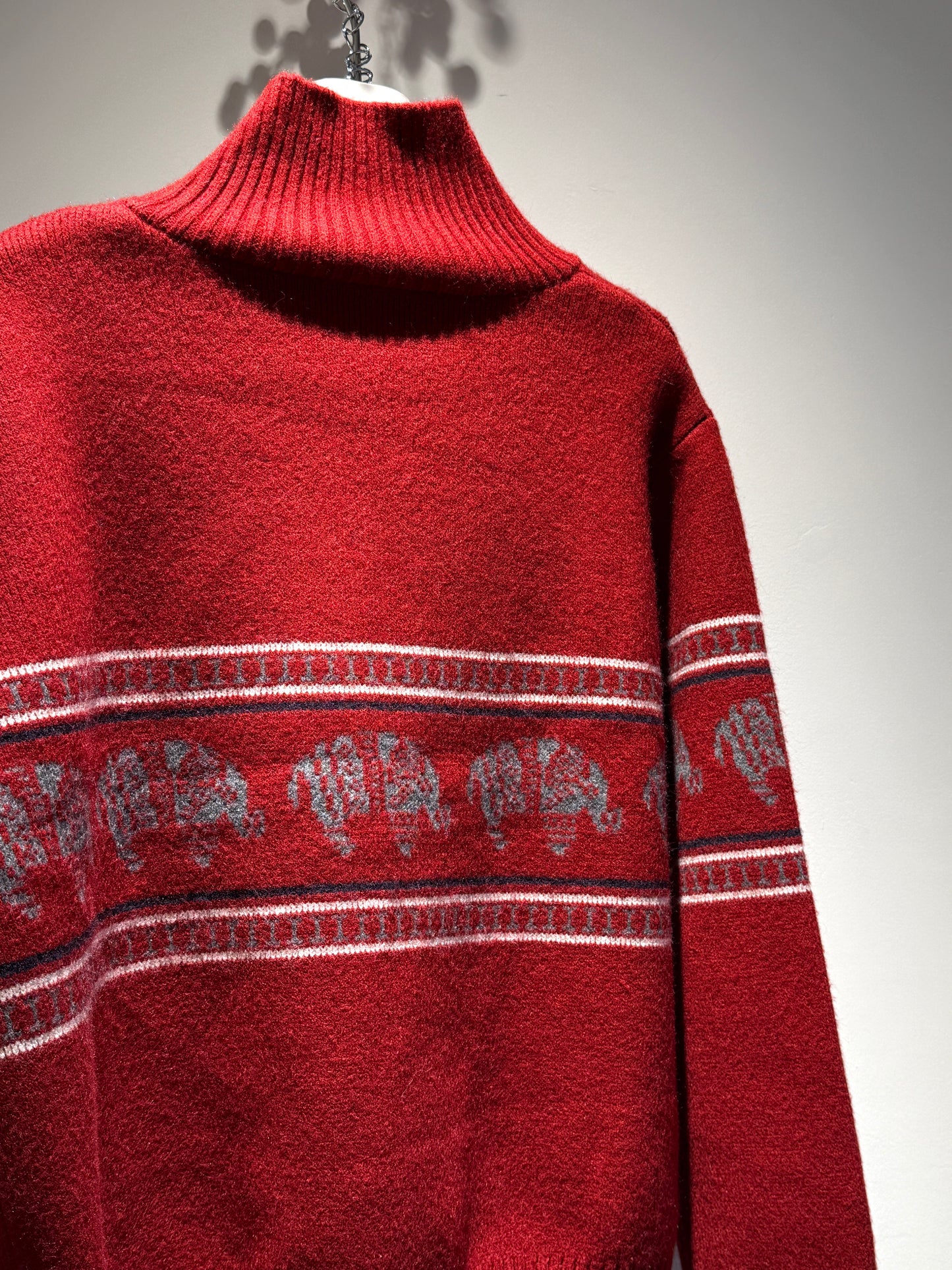 Ruffled Knit Cardigan