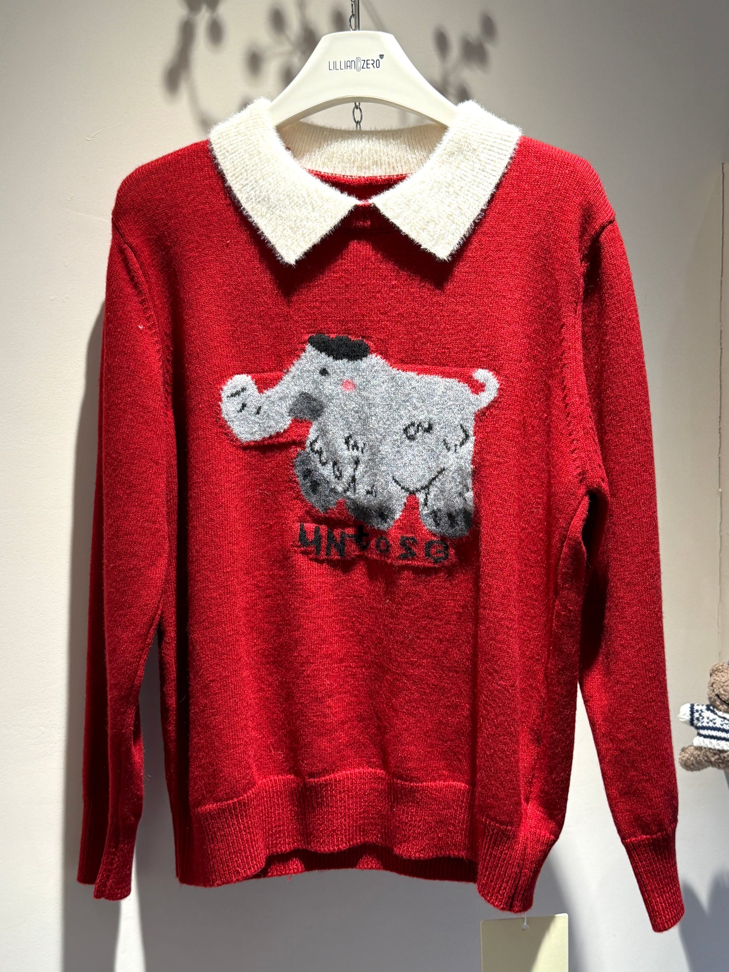 Collared Knit Sweater