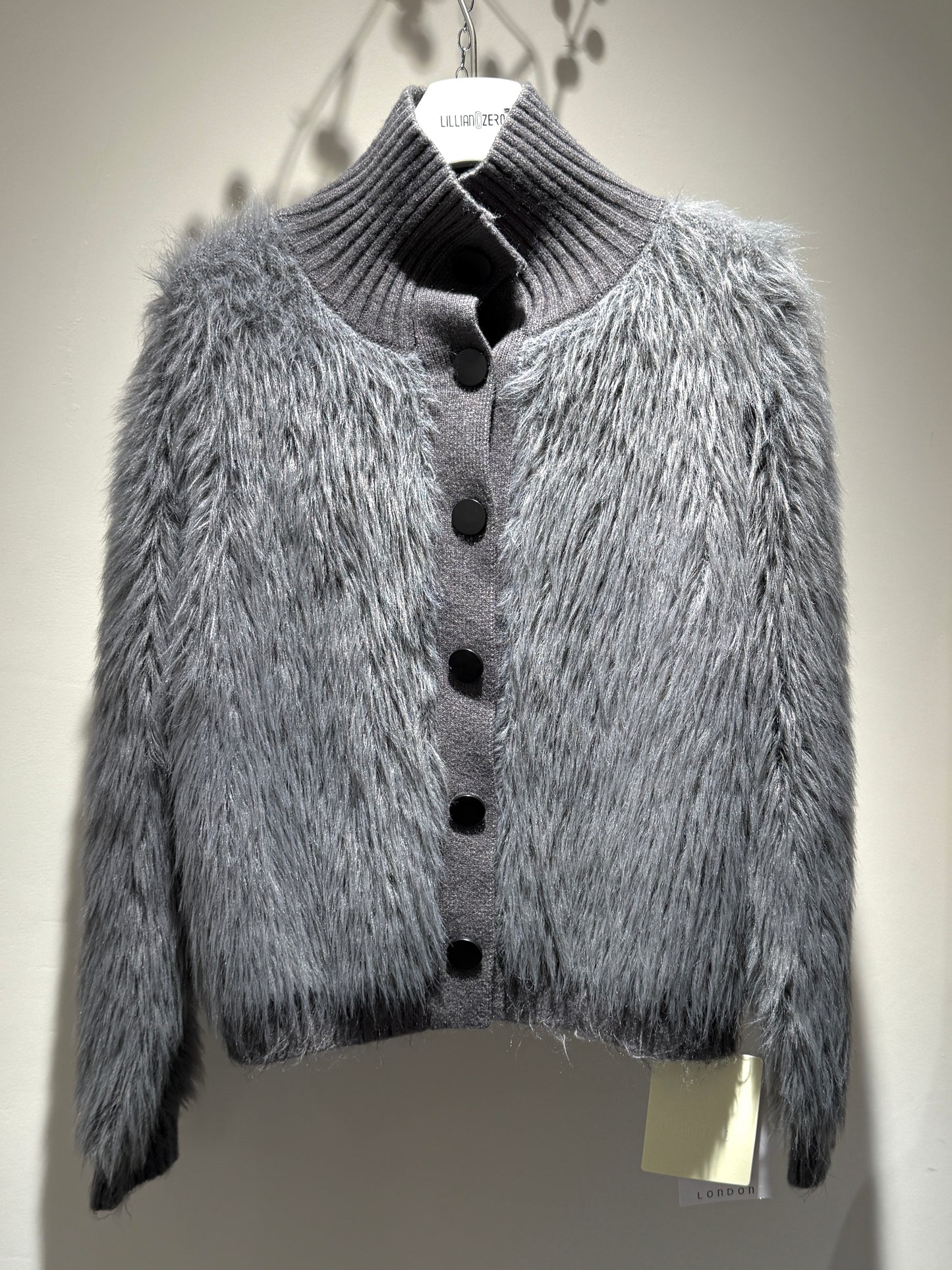 Faux Fur Cropped Sweater