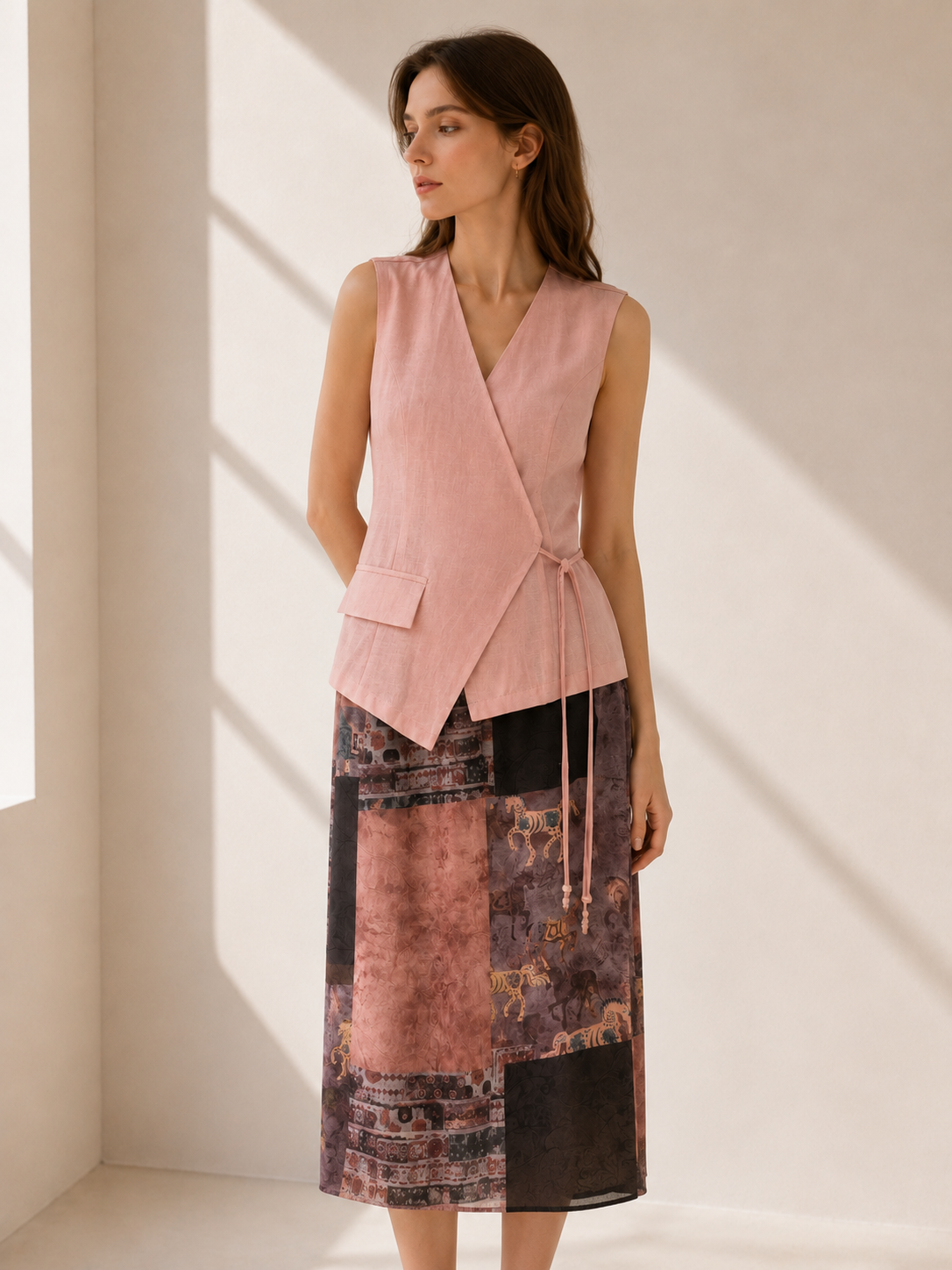 Vintage Bloom Print Set - Pink Floral