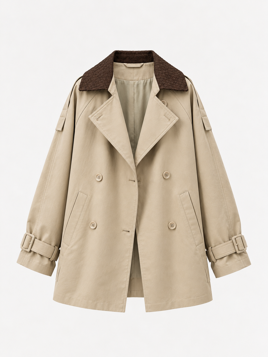 Belted Trench Jacket