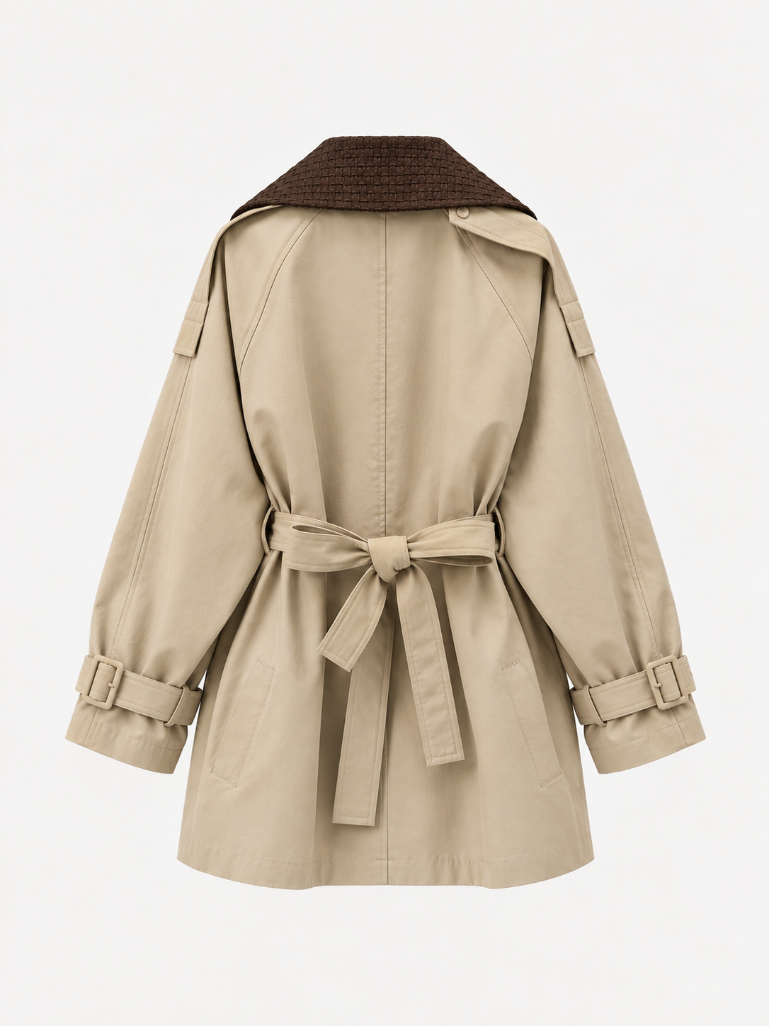 Belted Trench Jacket