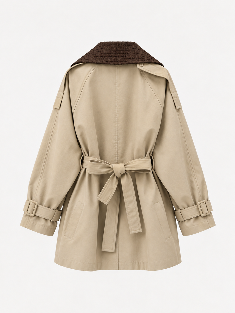 Belted Trench Jacket
