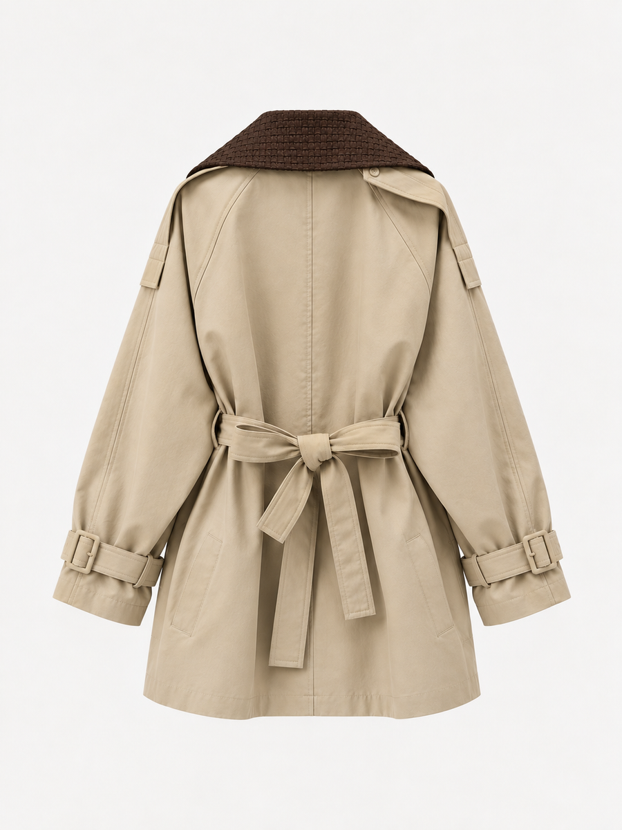 Belted Trench Jacket