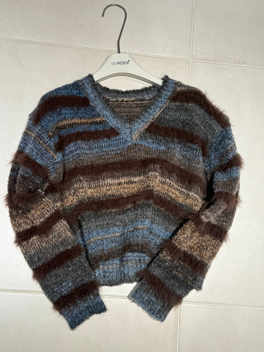 Designer Cropped Sweater