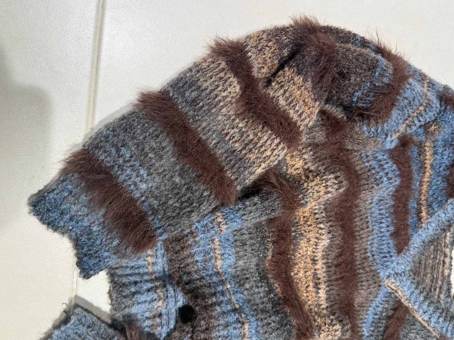 Designer Cropped Sweater