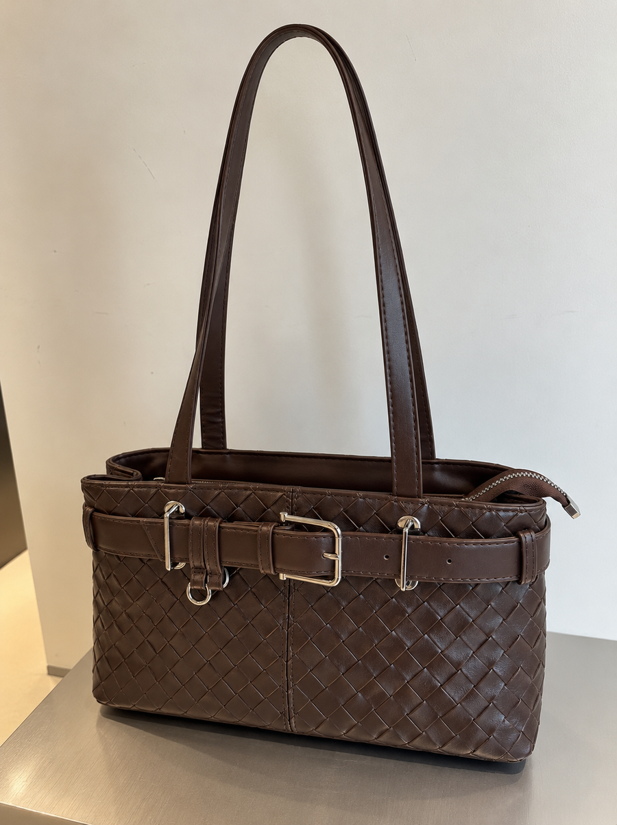 The Woven Shoulder Bag